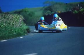 Carenatura di un sidecar da competione.De Agostini Picture Library/G. Wright