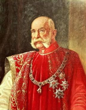 Francesco Giuseppe attuÃ² una politica in Oriente che era in diretta concorrenza con la Russia (Rovereto, Museo della Guerra).De Agostini Picture Library/A. Dagli Orti