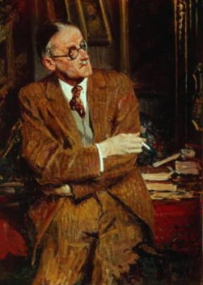James Joyce. Lo scrittore irlandese in un ritratto di di J.E.Blanche (Londra, National Portrait Gallery).De Agostini Picture Library James Joyce. Lo scrittore irlandese in un ritratto di di J.E.Blanche (Londra, National Portrait Gallery).De Agostini Picture Library
