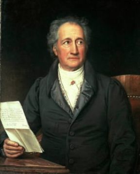 Johann Wolfgang Goethe in un ritratto di J. Stieler (Monaco, Neue Pinakothek).Monaco, Neue Pinakothek Johann Wolfgang Goethe in un ritratto di J. Stieler (Monaco, Neue Pinakothek).Monaco, Neue Pinakothek
