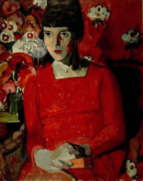Katherine Mansfield in un ritratto di Anne Estelle Rice (Wellington, National Gallery).Wellington, National Gallery Katherine Mansfield in un ritratto di Anne Estelle Rice (Wellington, National Gallery).Wellington, National Gallery