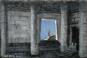 Opera . Scenografia di M. Brunet per Medea di L. Cherubini (Parigi, BibliothÃ¨que de l'OpÃ©ra).Parigi, BibliothÃ¨que de l'OpÃ©ra