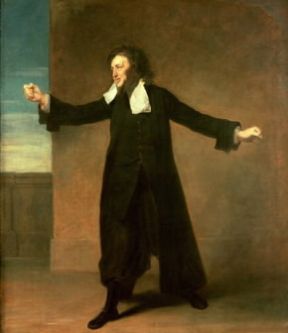 Il Mercante di Venezia. Charles Macklin nel ruolo di Shylock in un dipinto di J. Zoffany (Londra, The Royal National Theatre).Londra, The Royal National Theatre Il Mercante di Venezia. Charles Macklin nel ruolo di Shylock in un dipinto di J. Zoffany (Londra, The Royal National Theatre).Londra, The Royal National Theatre