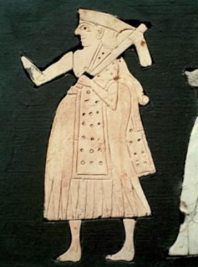 Mari. Particolare dello Stendardo di Mari del III millennio a. C. (Parigi, Louvre).De Agostini Picture Library/M. Carrieri Mari. Particolare dello Stendardo di Mari del III millennio a. C. (Parigi, Louvre).De Agostini Picture Library/M. Carrieri
