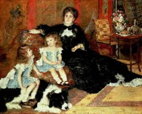 Pierre-Auguste Renoir. Madame Charpentier e le figlie (New York, Metropolitan Museum).New York, Metropolitan Museum Pierre-Auguste Renoir. Madame Charpentier e le figlie (New York, Metropolitan Museum).New York, Metropolitan Museum