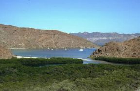Baja California Sur. Veduta della costa.De Agostini Picture Library / S. Gutierez Baja California Sur. Veduta della costa.De Agostini Picture Library / S. Gutierez