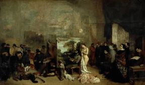 Gustave Courbet. L'atelier del pittore (Parigi, Musée d'Orsay).De Agostini Picture Library / G. Dagli Orti Gustave Courbet. L'atelier del pittore (Parigi, Musée d'Orsay).De Agostini Picture Library / G. Dagli Orti
