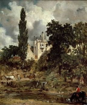 John Constable. La casa dell'ammiraglio a Hampstead (Londra, Tate Gallery).Londra, Tate Gallery John Constable. La casa dell'ammiraglio a Hampstead (Londra, Tate Gallery).Londra, Tate Gallery