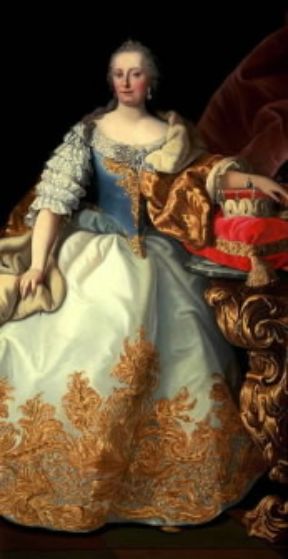 Maria Teresa, arciduchessa d'Austria, imperatrice, regina d'Ungheria e di Boemia, in un ritratto dell'epoca (Trieste, Castello di Miramare).De Agostini Picture Library/G. Dagli Orti Maria Teresa, arciduchessa d'Austria, imperatrice, regina d'Ungheria e di Boemia, in un ritratto dell'epoca (Trieste, Castello di Miramare).De Agostini Picture Library/G. Dagli Orti