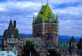 QuÃ©bec. Il castello Frontenac.De Agostini Picture Library/D. Staquet