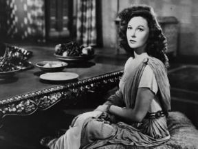 Susan Hayward in Davide e Betsabea (1951) di H. King.De Agostini Picture Library Susan Hayward in Davide e Betsabea (1951) di H. King.De Agostini Picture Library