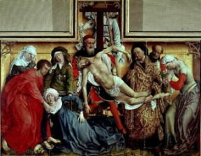 Rogier van der Weyden. Deposizione dalla Croce (Madrid, Prado).De Agostini Picture Library/Foto Aisa Rogier van der Weyden. Deposizione dalla Croce (Madrid, Prado).De Agostini Picture Library/Foto Aisa
