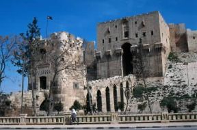 Aleppo. Veduta della Cittadella.De Agostini Picture Library/C. Sappa Aleppo. Veduta della Cittadella.De Agostini Picture Library/C. Sappa