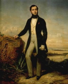 Ferdinand-Marie, visconte di Lesseps in un ritratto di G. Lepaule (Bayonne, Museo Bonnat).De Agostini Picture Library/G. Dagli Orti Ferdinand-Marie, visconte di Lesseps in un ritratto di G. Lepaule (Bayonne, Museo Bonnat).De Agostini Picture Library/G. Dagli Orti