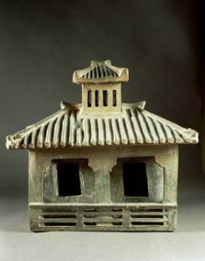 Han. Modello di casa di campagna in terracotta.De Agostini Picture Library / G. Dagli Orti Han. Modello di casa di campagna in terracotta.De Agostini Picture Library / G. Dagli Orti