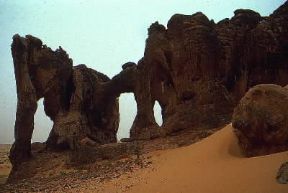 Mauritania. Falesia di Tichitt.De Agostini Picture Library/E. Turri