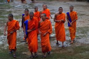 Thailandia. Un momento della festa delle Offerte a Tha Thon.De Agostini Picture Library/C. Sappa Thailandia. Un momento della festa delle Offerte a Tha Thon.De Agostini Picture Library/C. Sappa
