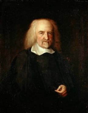 Thomas Hobbes in un ritratto di J.M. Wright (Londra, National Portrait Gallery).Londra, National Portrait Gallery Thomas Hobbes in un ritratto di J.M. Wright (Londra, National Portrait Gallery).Londra, National Portrait Gallery