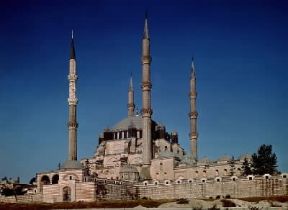 Edirne . Moschea di Selim II, costruita (1569-75) dall'architetto Sinan.De Agostini Picture Library/Ara Guler Edirne . Moschea di Selim II, costruita (1569-75) dall'architetto Sinan.De Agostini Picture Library/Ara Guler