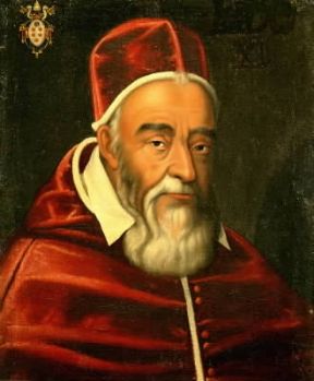 Leone XI in un ritratto conservato nel Palazzo Reale di Versailles.De Agostini Picture Library/G. Dagli Orti Leone XI in un ritratto conservato nel Palazzo Reale di Versailles.De Agostini Picture Library/G. Dagli Orti