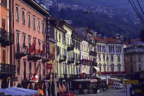 Locarno. Una via del centro.De Agostini Picture Library/C. Sappa