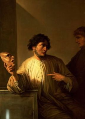 Scuola napoletana. La Menzogna di S. Rosa (Firenze, Galleria Palatina).De Agostini Picture Library / G. Nimatallah