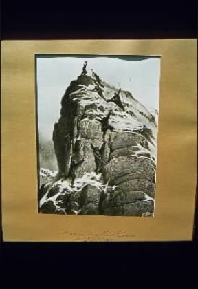 Alpinismo. La conquista del Cervino in un'illustrazione di G. P. Doré (Cervinia, Museo delle Guide).De Agostini Picture Library/2P Alpinismo. La conquista del Cervino in un'illustrazione di G. P. Doré (Cervinia, Museo delle Guide).De Agostini Picture Library/2P
