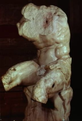 Apollonio di Nestore. Il marmoreo Torso del Belvedere (Roma, Musei Vaticani).De Agostini Picture Library Apollonio di Nestore. Il marmoreo Torso del Belvedere (Roma, Musei Vaticani).De Agostini Picture Library