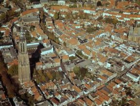 Amersfoort. Veduta aerea della città .Pubbli Aer Foto Amersfoort. Veduta aerea della città .Pubbli Aer Foto