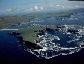Isole Shetland . Veduta aerea delle isole.PUBBLIAERFOTO Isole Shetland . Veduta aerea delle isole.PUBBLIAERFOTO