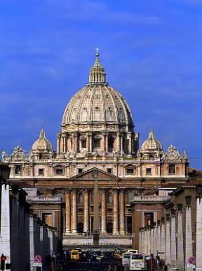 Roma. La basilica di S. Pietro in Vaticano.De Agostini Picture Library / W. Buss Roma. La basilica di S. Pietro in Vaticano.De Agostini Picture Library / W. Buss