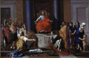 Nicolas Poussin. Il giudizio di Salomone (Parigi, Louvre).De Agostini Picture Library/G. Dagli Orti Nicolas Poussin. Il giudizio di Salomone (Parigi, Louvre).De Agostini Picture Library/G. Dagli Orti