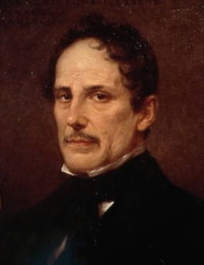 Giuseppe Gioachino Belli. Ritratto del poeta (Roma, Museo del Folklore).De Agostini Picture Library/A. Dagli Orti Giuseppe Gioachino Belli. Ritratto del poeta (Roma, Museo del Folklore).De Agostini Picture Library/A. Dagli Orti