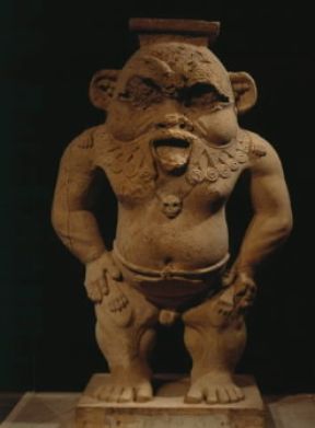 Bes. Il dio Bes raffigurato in una statuetta di terracotta risalente alla XXX dinastia (Parigi, Louvre).De Agostini Picture Library/G. Dagli Orti Bes. Il dio Bes raffigurato in una statuetta di terracotta risalente alla XXX dinastia (Parigi, Louvre).De Agostini Picture Library/G. Dagli Orti