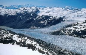 Alaska. Veduta del ghiacciaio nel Glacier Bay National Monument.De Agostini Picture Library/M. Bertinetti Alaska. Veduta del ghiacciaio nel Glacier Bay National Monument.De Agostini Picture Library/M. Bertinetti