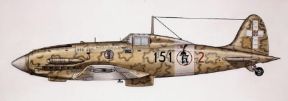 Aeroplano. Disegno di un Macchi MC 202.De Agostini Picture Library
