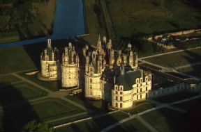 Chambord. Veduta aerea del castello.De Agostini Picture Library/G Sioën Chambord. Veduta aerea del castello.De Agostini Picture Library/G Sioën