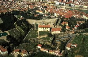 Firenze. La Fortezza del Belvedere con i bastioni stellari.De Agostini Picture Library/Pubbliaerfoto Firenze. La Fortezza del Belvedere con i bastioni stellari.De Agostini Picture Library/Pubbliaerfoto
