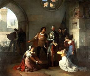 Francesco Hayez. Pietro Rossi spogliato dei suoi domini (Milano, collezione privata).De Agostini Picture Library / G. Cigolini Francesco Hayez. Pietro Rossi spogliato dei suoi domini (Milano, collezione privata).De Agostini Picture Library / G. Cigolini