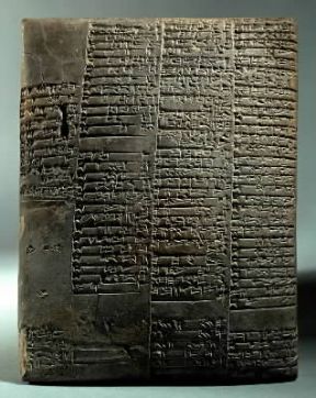 Scrittura cuneiforme sumera del III millennio a. C. (Parigi, Louvre).De Agostini Picture Library / G. Dagli Orti Scrittura cuneiforme sumera del III millennio a. C. (Parigi, Louvre).De Agostini Picture Library / G. Dagli Orti