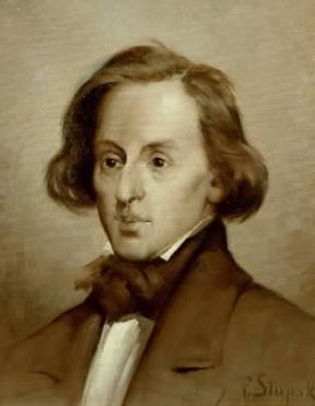 Fryderyk Franciszek Chopin in un ritratto di F. Slupski (Varsavia, Fondazione Fryderyk Chopin).De Agostini Picture Library/A. Dagli Orti Fryderyk Franciszek Chopin in un ritratto di F. Slupski (Varsavia, Fondazione Fryderyk Chopin).De Agostini Picture Library/A. Dagli Orti
