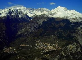 Val di Non. Veduta del Brenta.De Agostini Picture Library / P. Cavallero