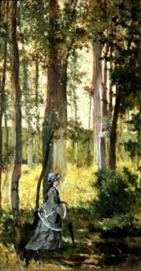 Toscana. Vallospoli di G. Fattori (Firenze, Galleria d'Arte Moderna).De Agostini Picture Library/G. Nimatallah