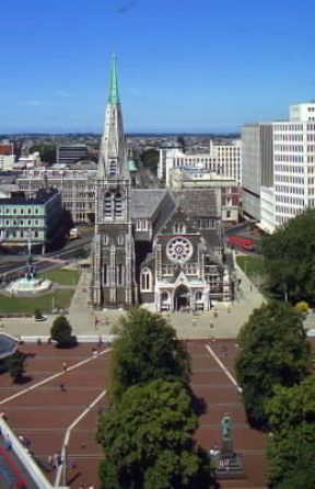 Christchurch. La cattedrale.De Agostini Picture Library/N. Cirani Christchurch. La cattedrale.De Agostini Picture Library/N. Cirani