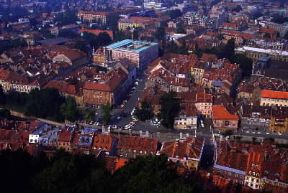 Lubiana. Una veduta della capitale slovena.De Agostini Picture Library/S. Vannini Lubiana. Una veduta della capitale slovena.De Agostini Picture Library/S. Vannini