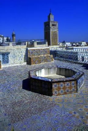 Tunisia. La terrazza del palazzo d'Oriente a Tunisi.De Agostini Picture Library/M. Bertinetti Tunisia. La terrazza del palazzo d'Oriente a Tunisi.De Agostini Picture Library/M. Bertinetti