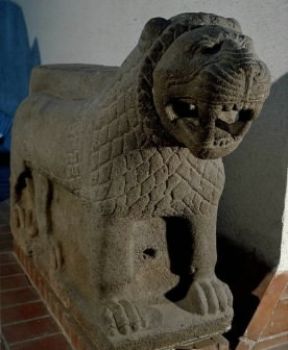 Ittiti . Leone che ornava l'ingresso di un palazzo di Maras (sec. VIII a. C.; Istanbul, Museo Archeologico).De Agostini Picture Library/Ara Guler
