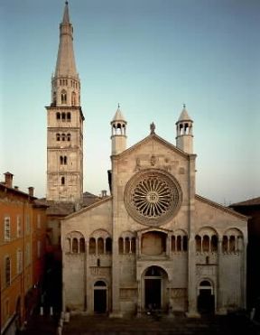 Romanico. Il duomo di Modena.De Agostini Picture Library / G. e L. Roli Romanico. Il duomo di Modena.De Agostini Picture Library / G. e L. Roli
