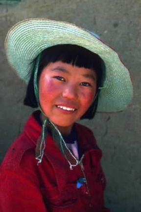 Tibet. Una tibetana. La regione è abitata prevalentemente da una popolazione seminomade.De Agostini Picture Library/G. Sioën Tibet. Una tibetana. La regione è abitata prevalentemente da una popolazione seminomade.De Agostini Picture Library/G. Sioën