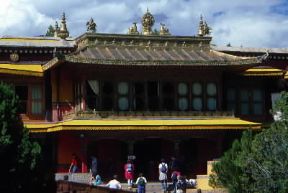 Tibet. La residenza del 14° Dalai-Lama a Lhasa.De Agostini Picture Library/G.Sioën Tibet. La residenza del 14° Dalai-Lama a Lhasa.De Agostini Picture Library/G.Sioën
